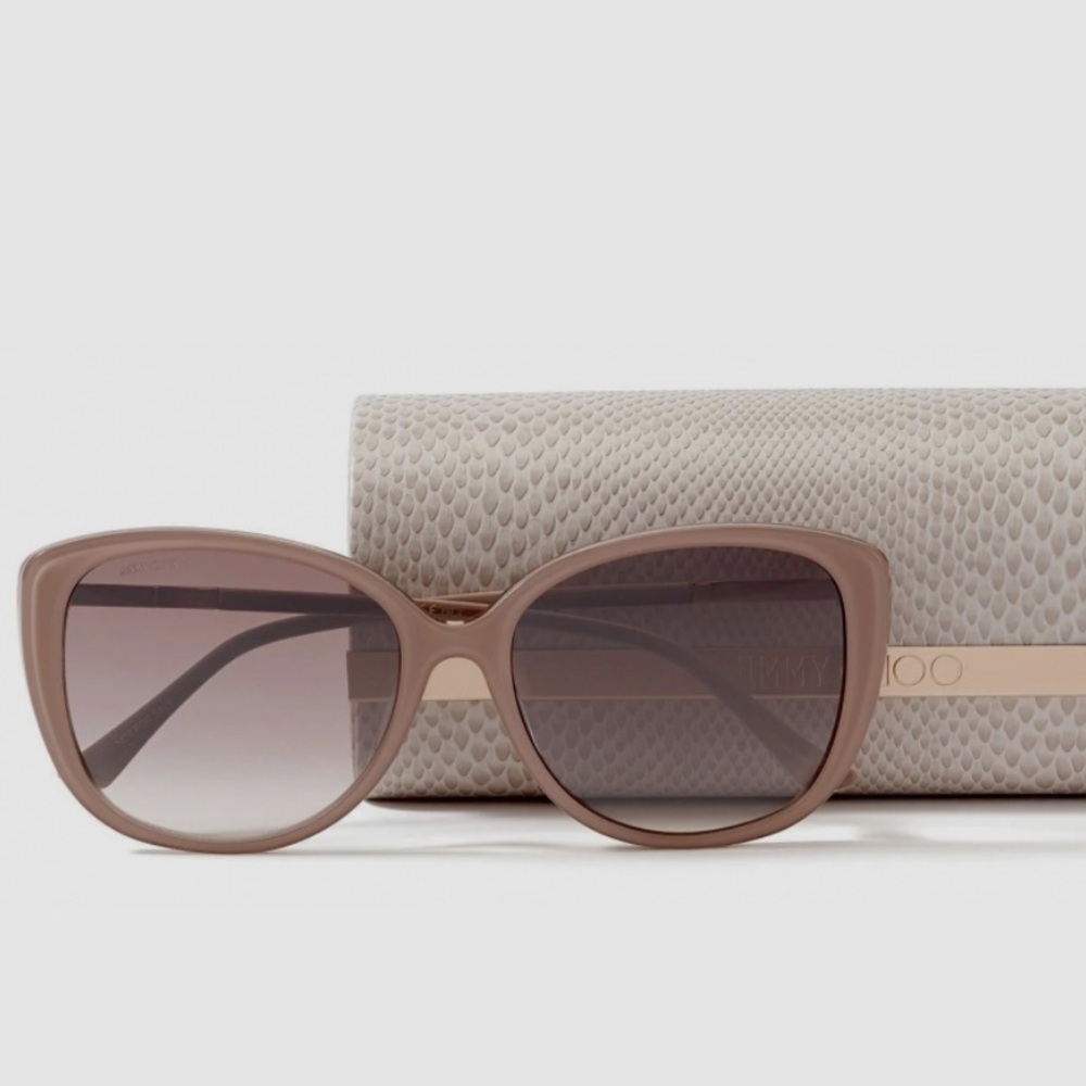 Jimmy Choo Tan Sunglasses